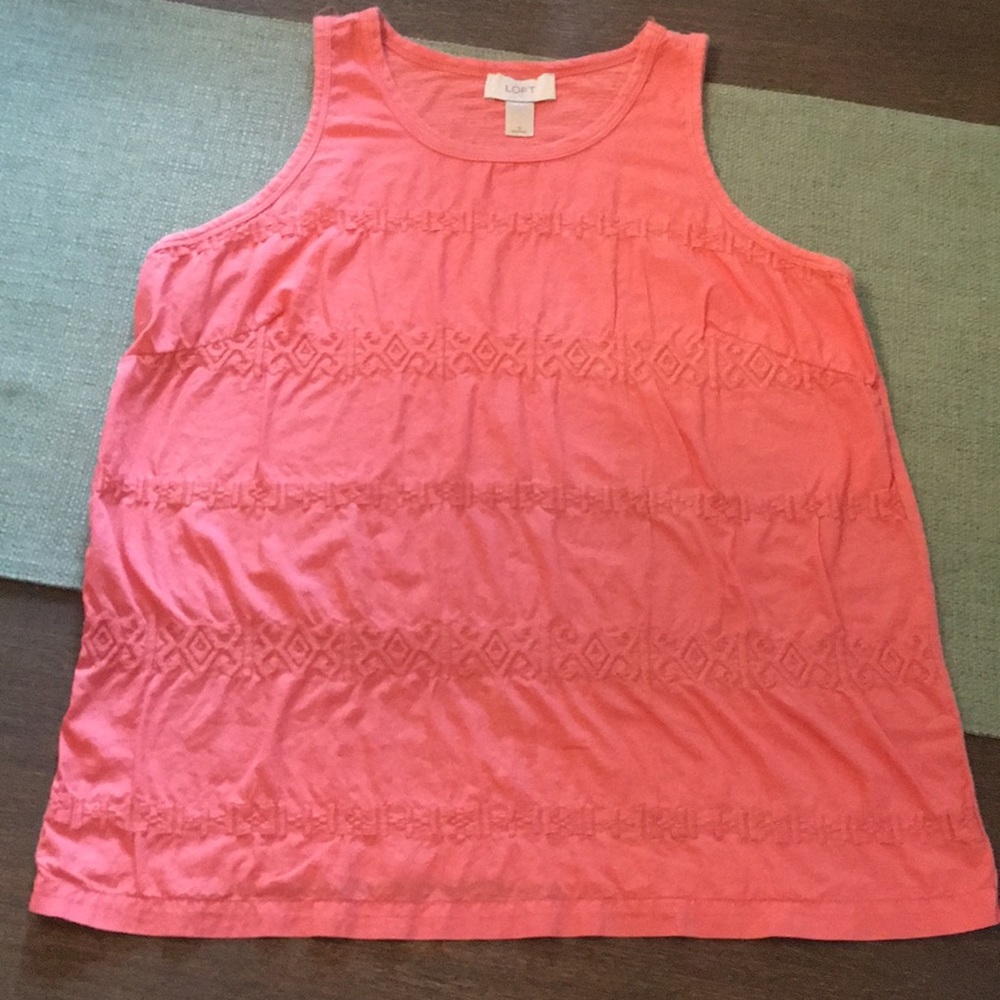 LOFT embroidered shirt